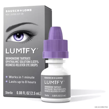 Lumify – Gotas Oftálmicas para Reducción de Enrojecimiento (2.5 ml)